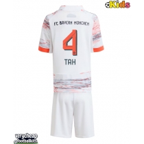 Bayern Munich Jonathan Tah #4 Replica Away Minikit 2025-26 Short Sleeve (+ pants)